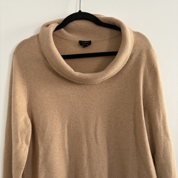 8Piece Bundle Of Talbots Women's XL Pure Cashmere Sweaters, Gray,Tan,Blue,Peach - Picture 12 of 16